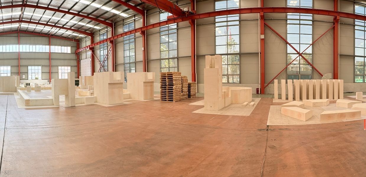Henan Hongtai Kiln Refractory Co.,Ltd. 製造者の生産ライン