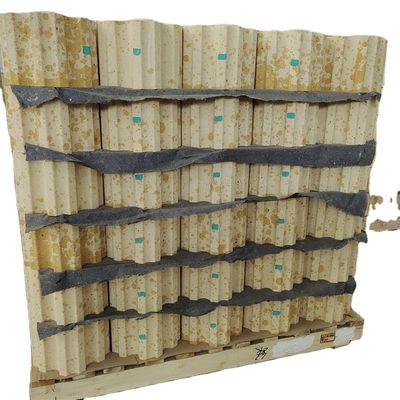 黄色いシリコン粉末 原材料 鉄鋼工場用シリコンレンガ