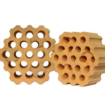 熱熱高熱炉再生器 19 穴 火泥チェック器 0.34% CaO 含有