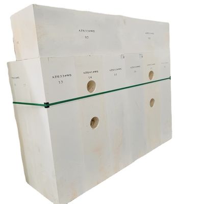 溶融型AZSブロックS3 S4 S5 高度な断熱性とAl2O3含有性を有するガラス製造用