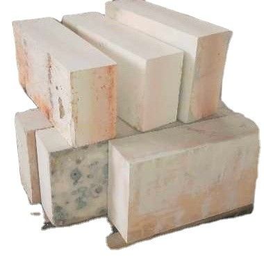 使用済みガラス炉AZS火熱材料 0.01% MgO 含有量と標準 SiO2 含有量