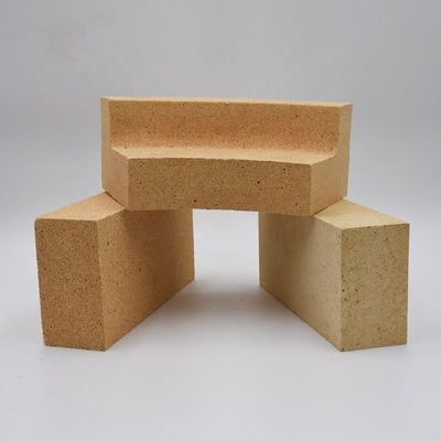 ピザオーブンの火花石レンガ 標準サイズ 230x114x75mm 黄色 アルミナレンガ