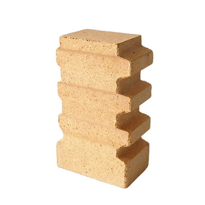 0% CrO 含有量 38-48% Al2O3 含有量 ガーデン用火のレンガ