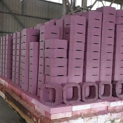 高密度クロムコロンドムレンガ グラスオーブンの折りたたみのサービス 1800度