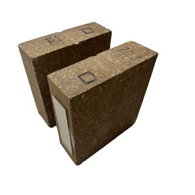 ブロックマグネジアアルミナ スピネル 炎熱性レンガ 上部と下部移行区域13~16% 表面孔隙性 耐久性